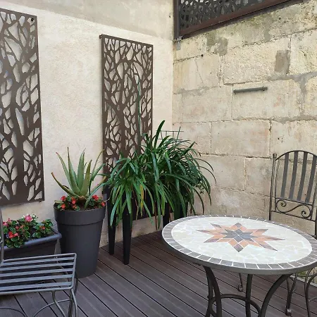 Beautiful T2 Hypercentre Private Courtyard דירה